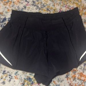 Black lululemon shorts
